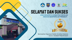 Kado Spesial di Penghujung Tahun 2025, SMP Negeri 3 Warureja Raih Akreditasi Unggul